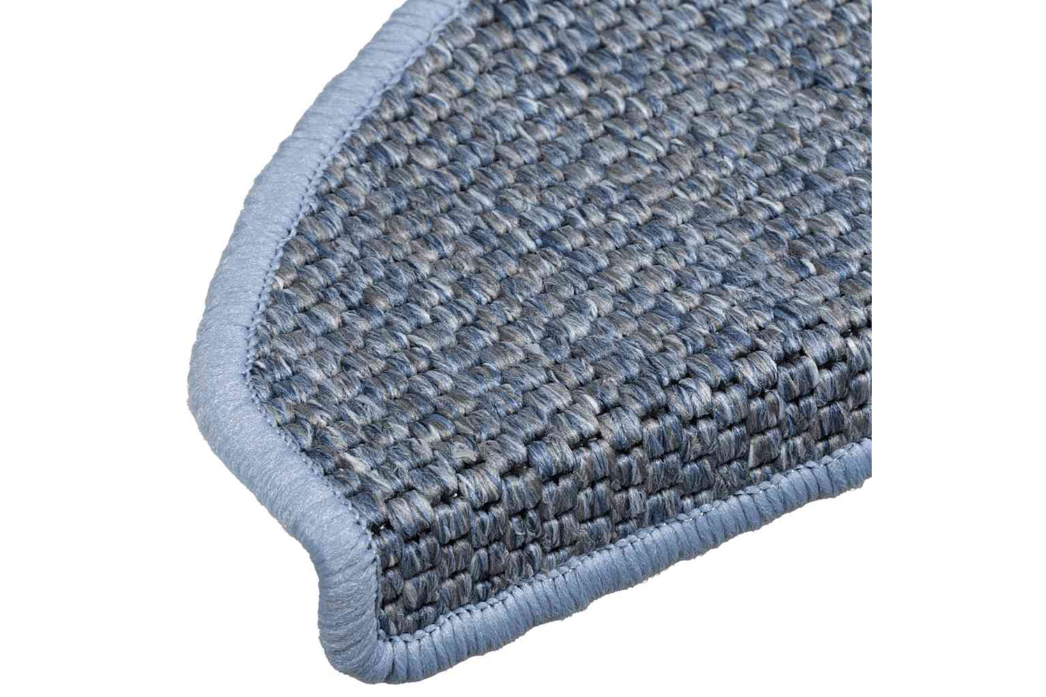 vidaXL 326874 Stair Mats Self-adhesive Sisal-look 15 Pcs 65x21x4cm Blue-7