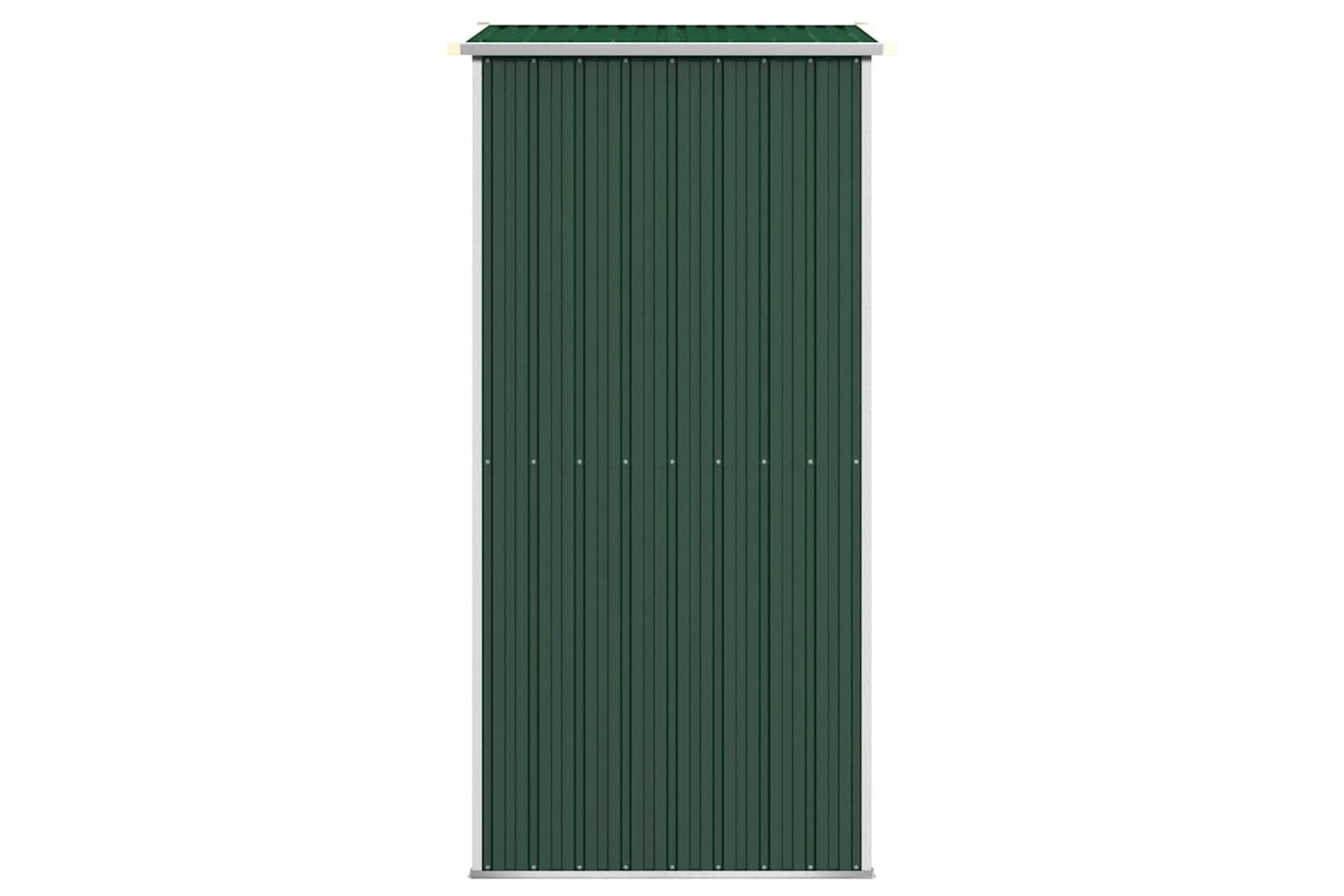 vidaXL 319267 Garden Shed Green 192x108x223cm Galvanised Steel-4