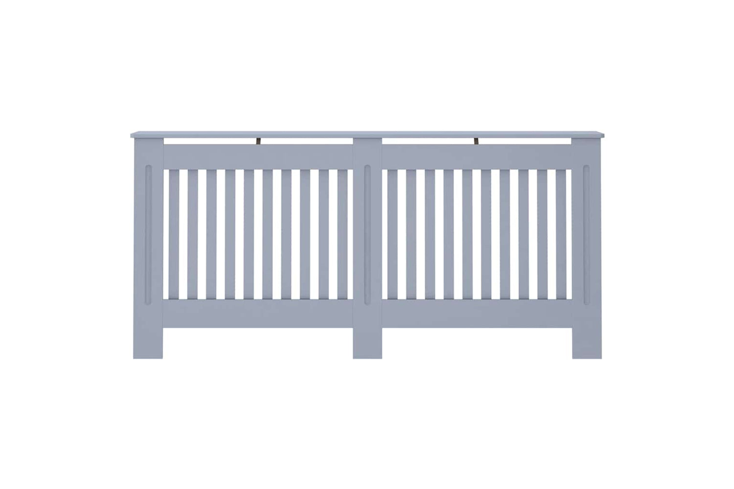 vidaXL Radiator Cover Anthracite 172x19x81.5cm Mdf-3