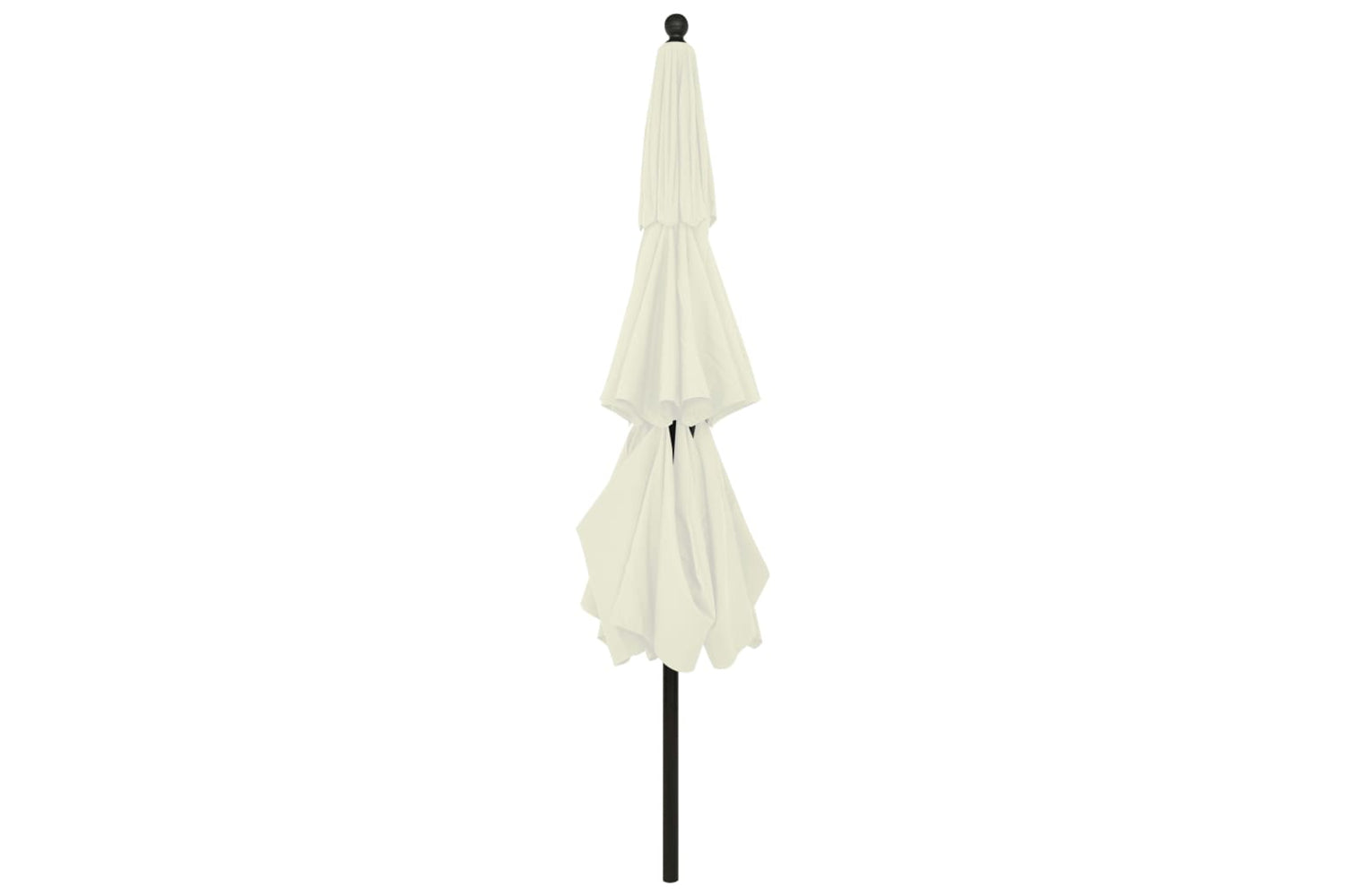 Vidaxl 313876 3-tier Parasol With Aluminium Pole Sand 3.5 M-4