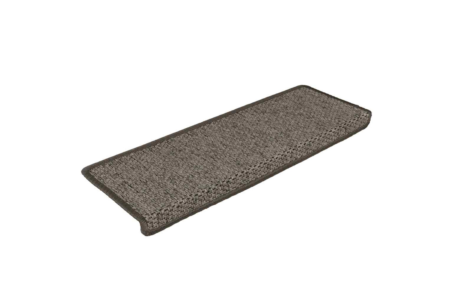 vidaXL 326884 Stair Mats Self-adhesive Sisal-look 15 Pcs 65x21x4cm Grey And Beige-2