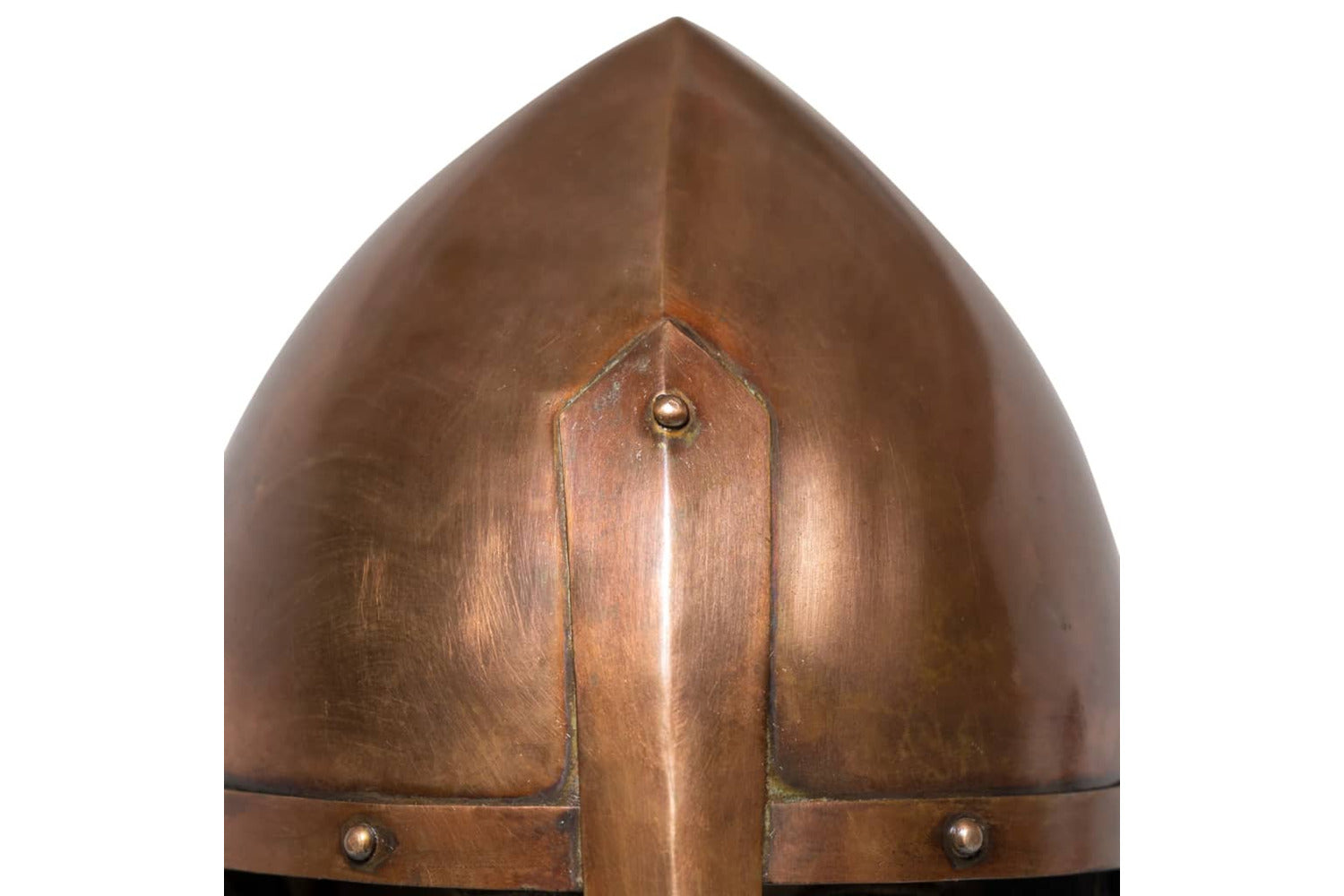 Vidaxl Medieval Knight Helmet Antique Replica Larp Copper Steel-7