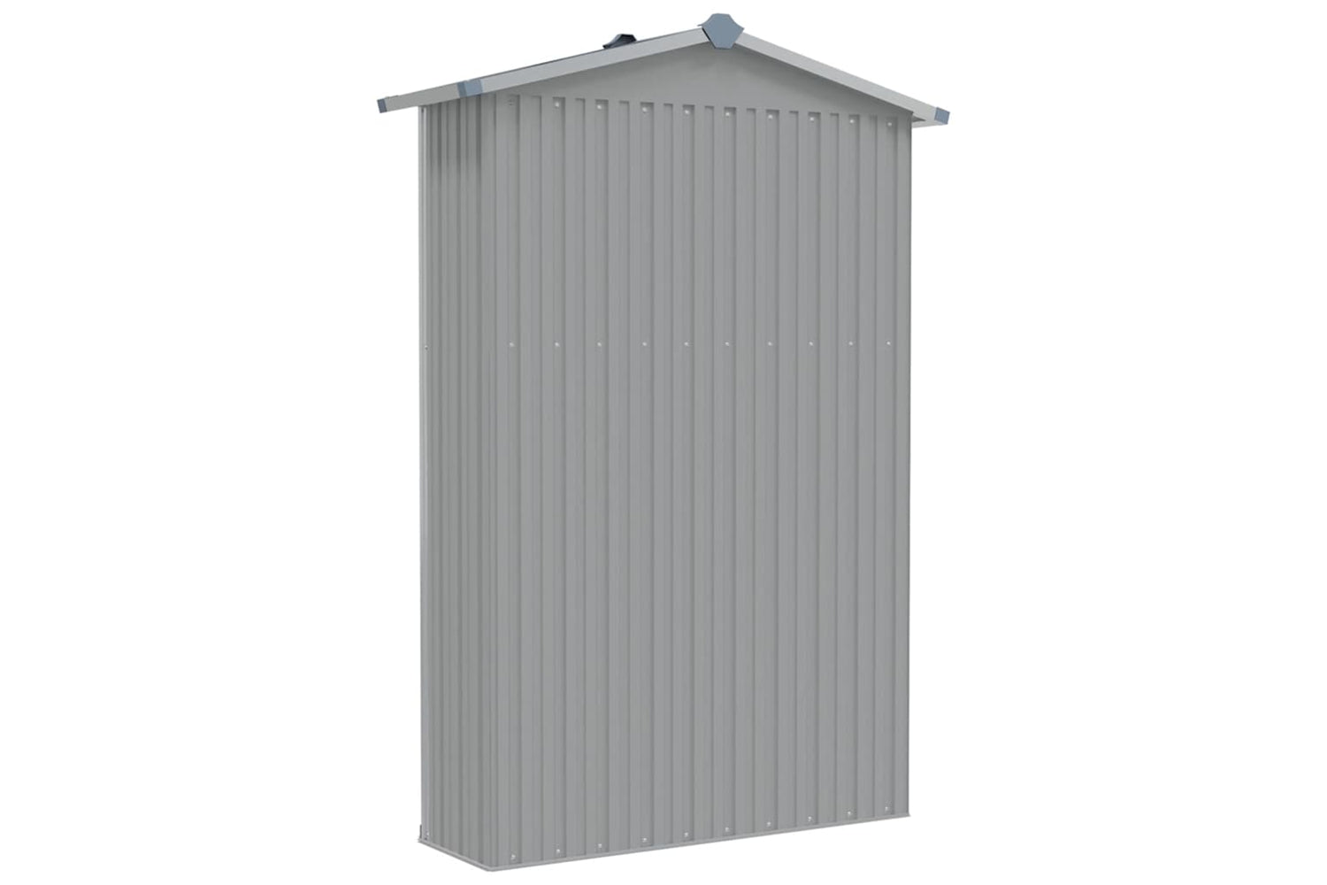 vidaXL 46302 Garden Shed Grey 107.5x46x183cm Galvanised Steel-7
