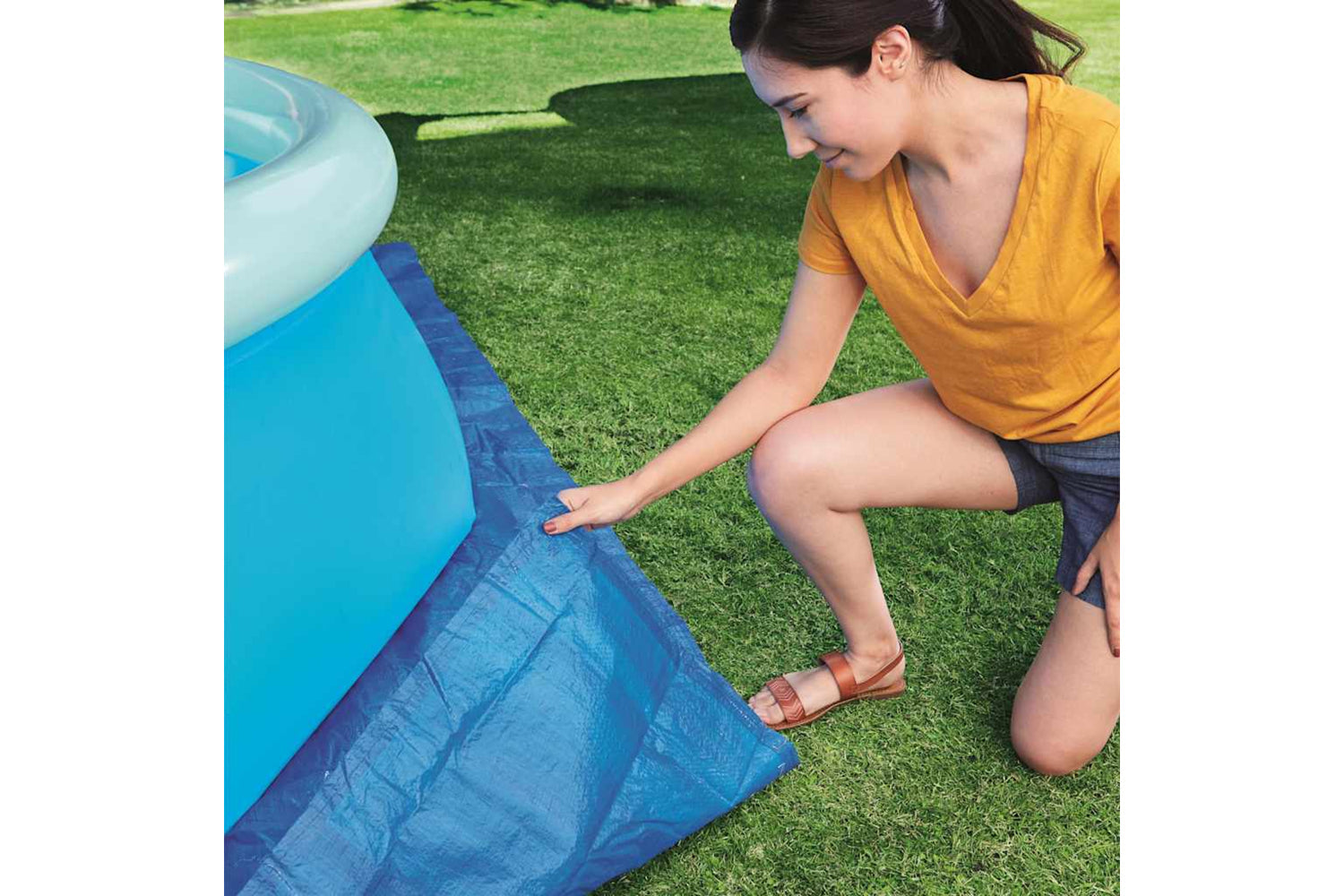 Bestway 92092 Pool Ground Cloth Flowclear 335x335 Cm-5