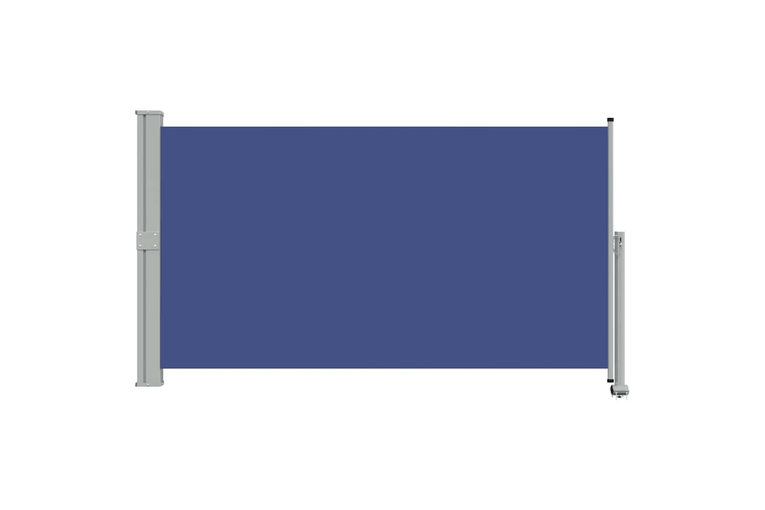 vidaXL Patio Retractable Side Awning 140 X 300cm Blue-3