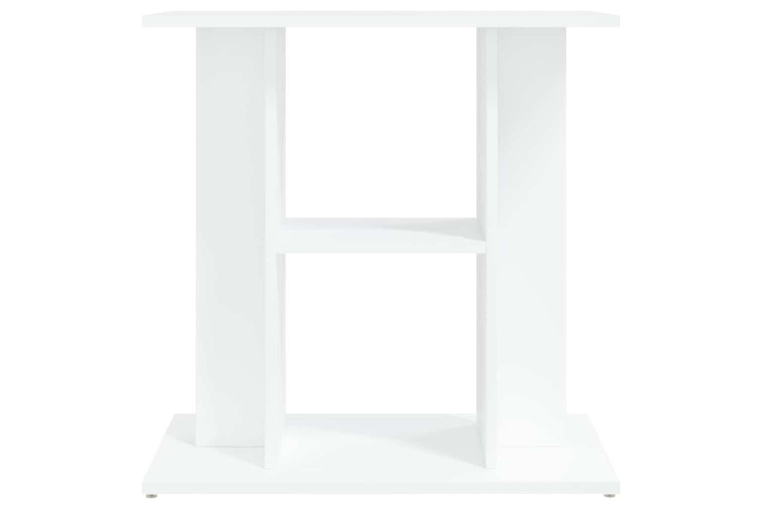 vidaXL 833567 Aquarium Stand White 60x30x60cm Engineered Wood-4