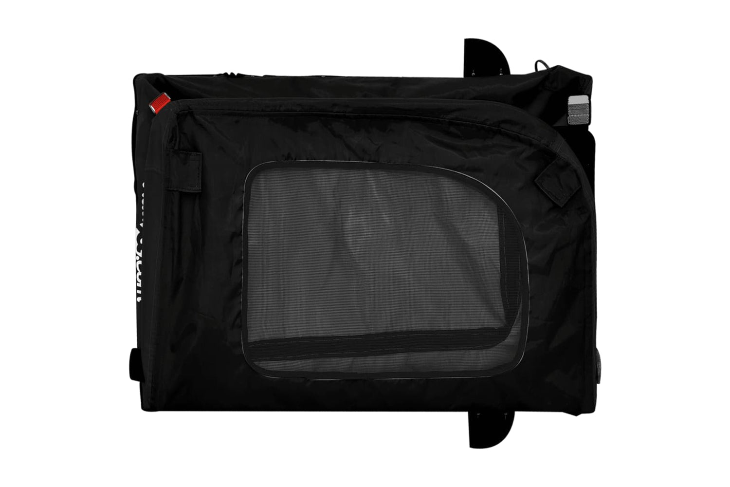 Vidaxl 93856 Pet Bike Trailer Black Oxford Fabric And Iron-8