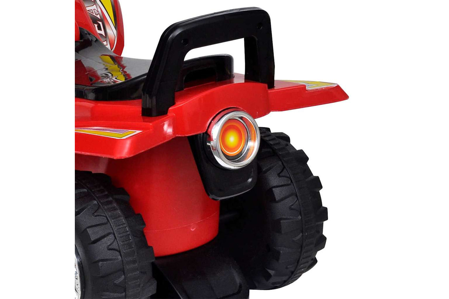 Vidaxl Red Children's Ride-on Quad With Sound And Light-4