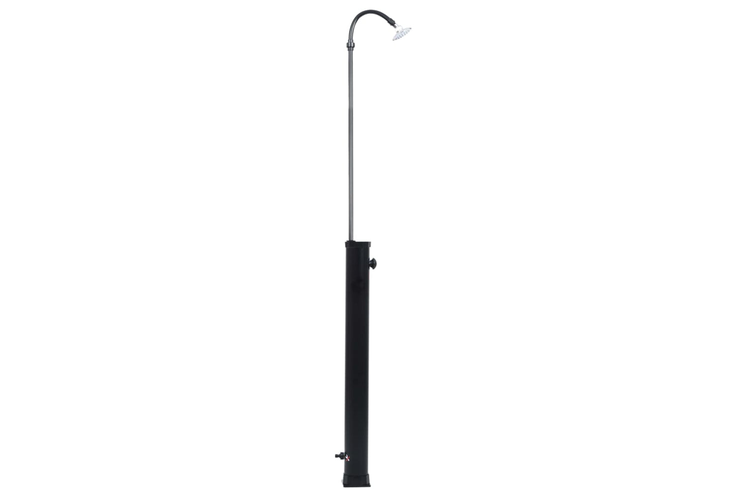 vidaXL 92295 Garden Solar Shower Black 215cm 8 L-5
