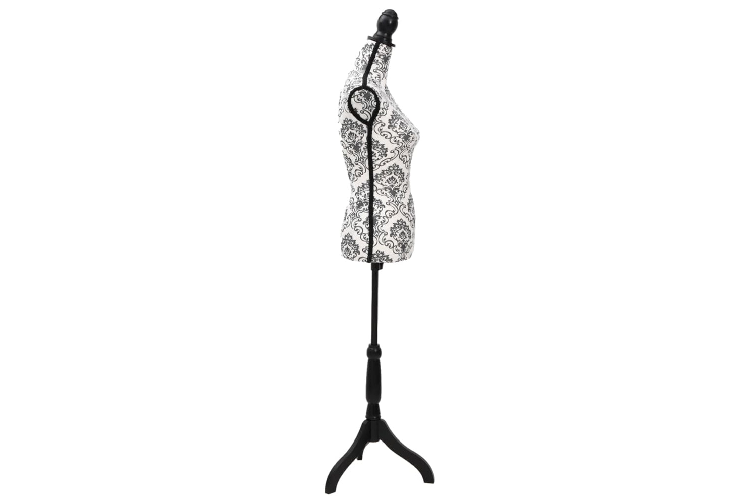 Vidaxl 30021 Ladies Bust Black White-3