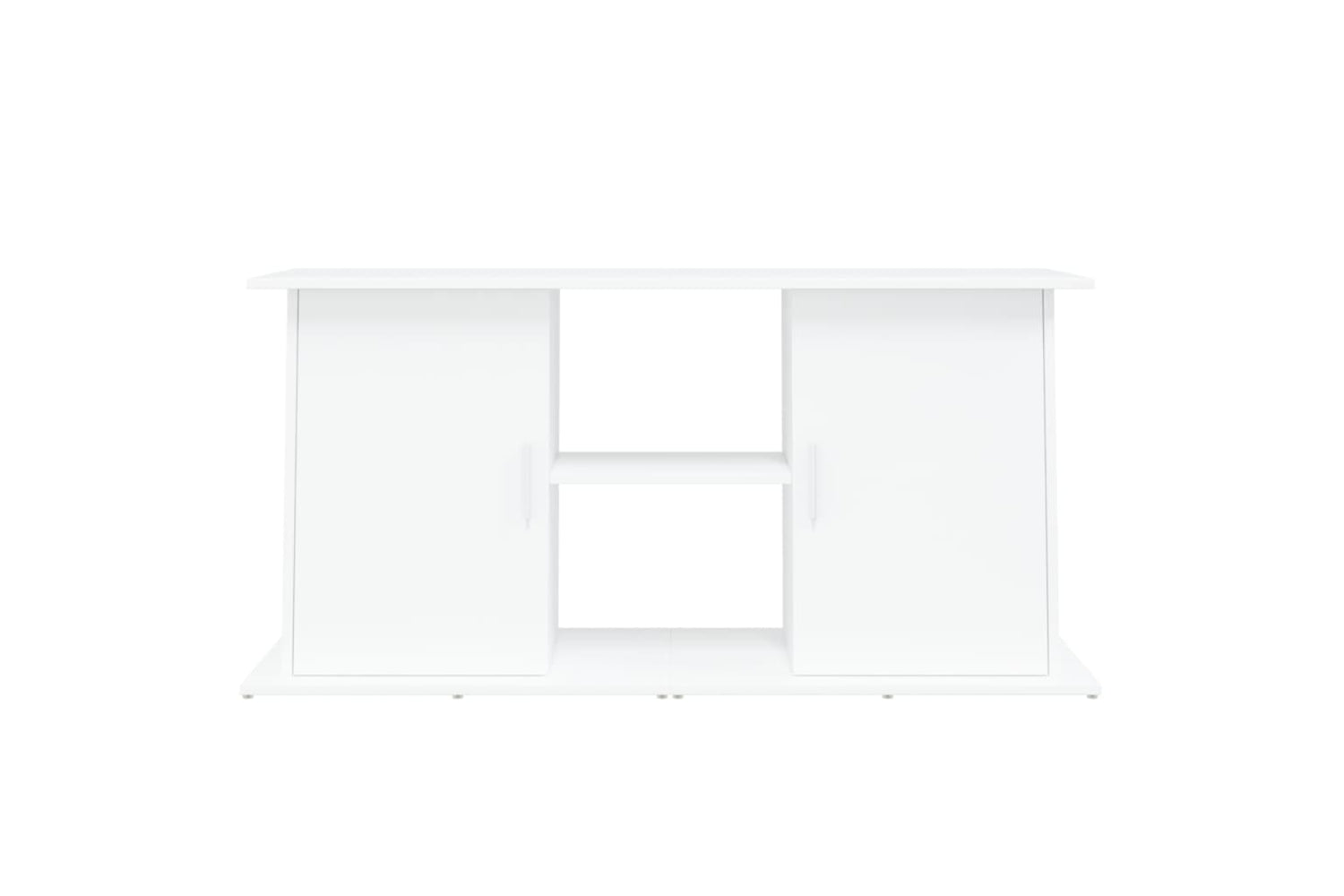 vidaXL 833615 Aquarium Stand White 121x41x58cm Engineered Wood-4