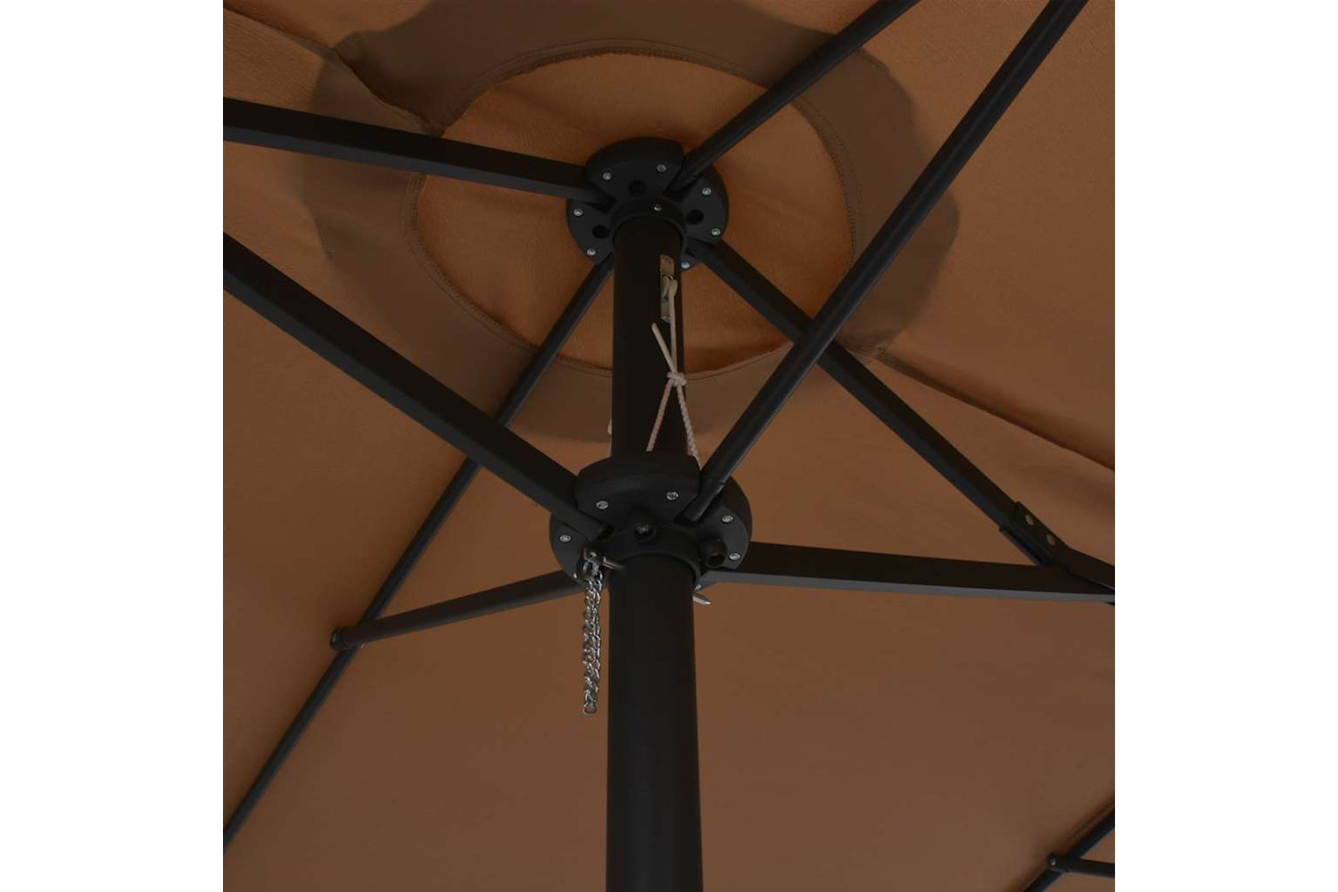 vidaXL 44870 Outdoor Parasol With Aluminium Pole 460x270cm Taupe-6
