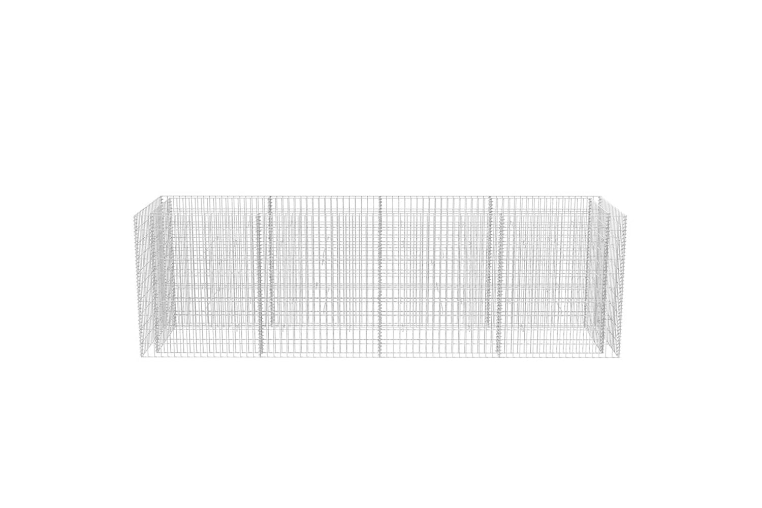 vidaXL 142553 Gabion Raised Bed Steel 360x90x100cm-3