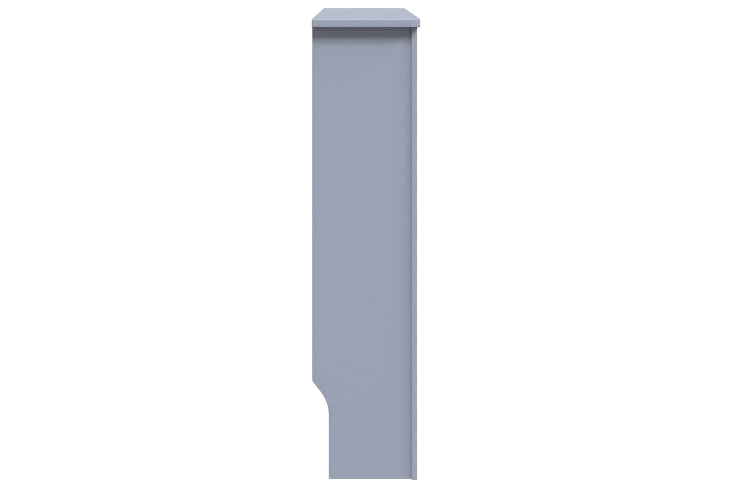vidaXL Mdf Radiator Cover Grey 78cm-4