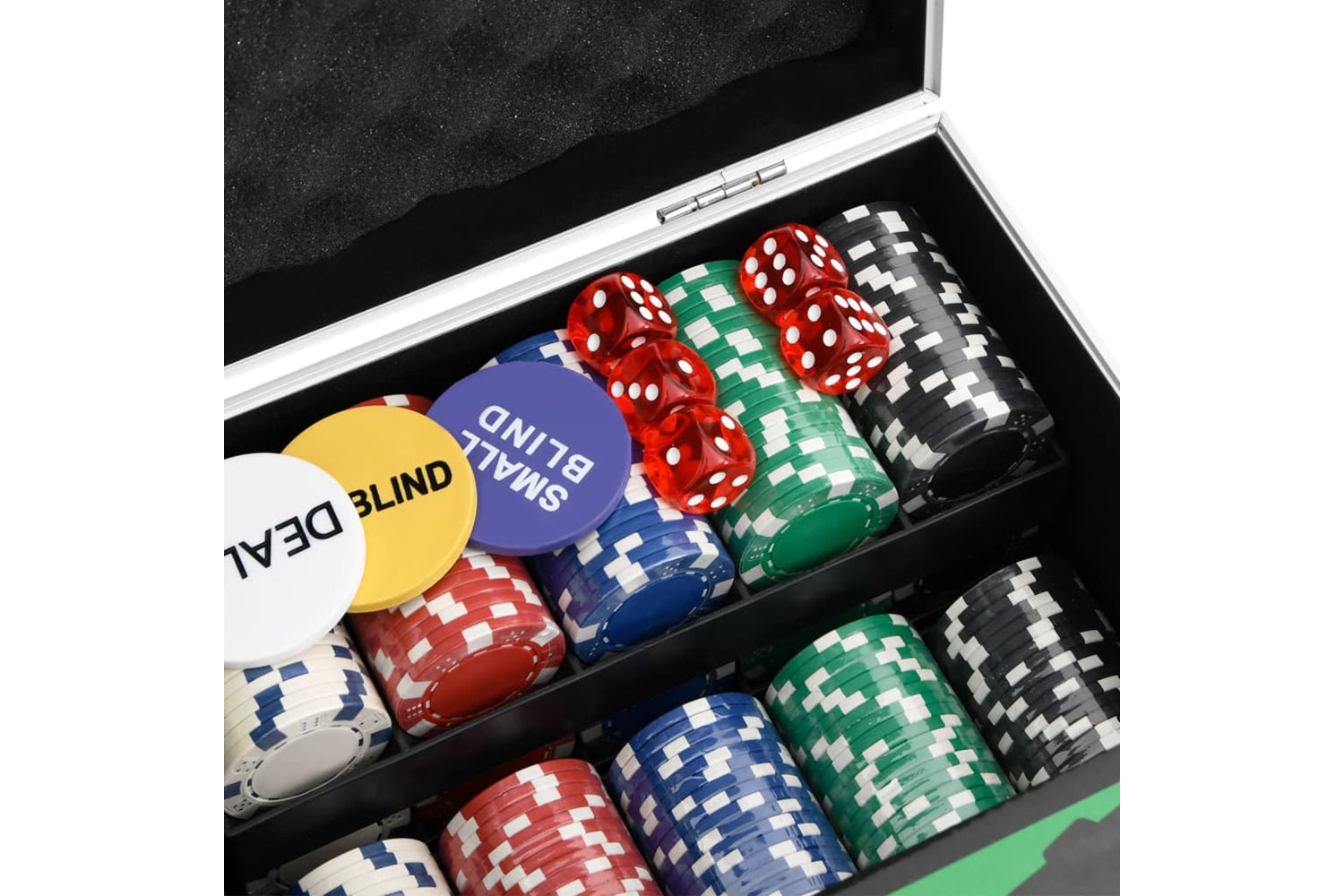 vidaXL 80411 Poker Chip Set 300 Pcs 11.5 G-7