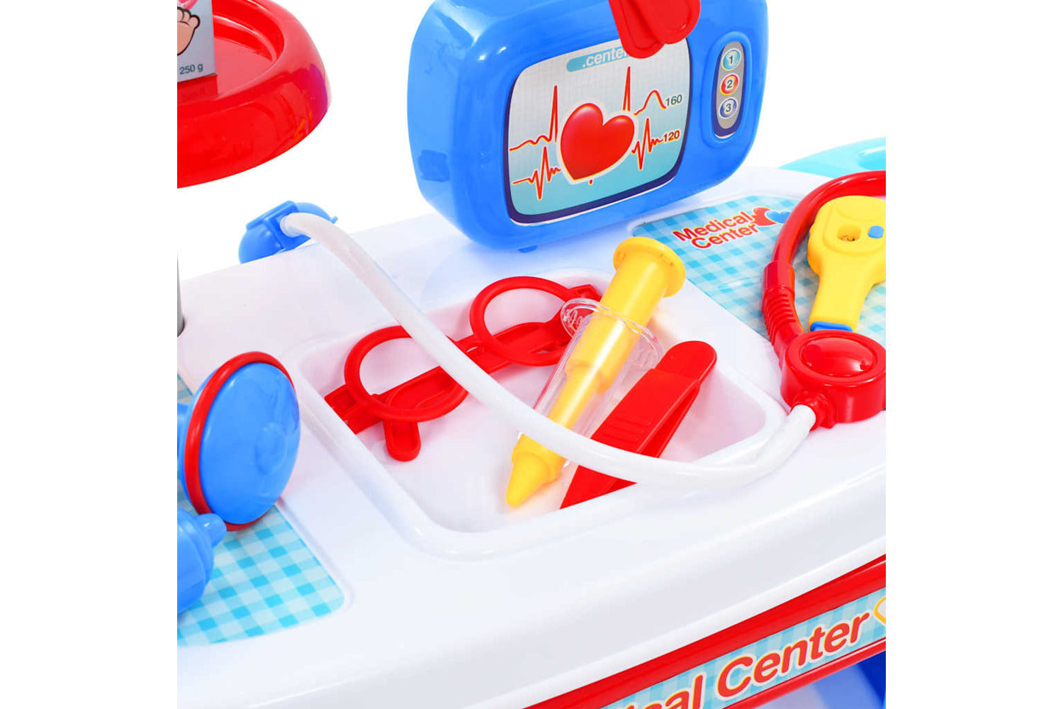 Vidaxl 15 Piece Kids' Pretend Doctor Play Set 38x30x67.5 Cm-3