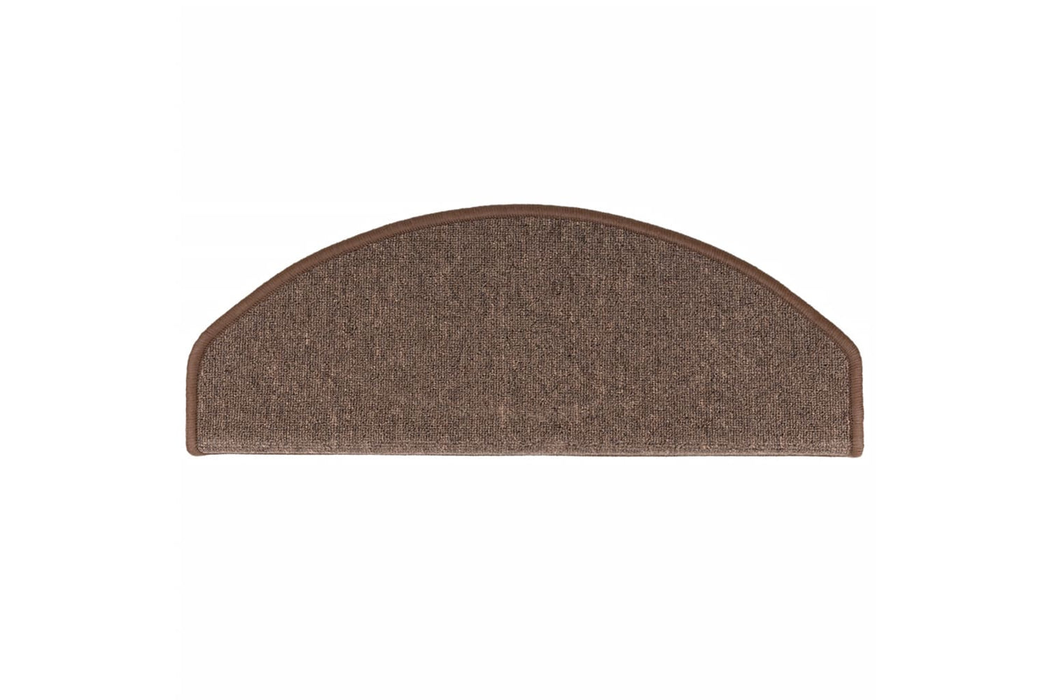 vidaXL 133888 Carpet Stair Treads 15 Pcs Coffee Brown 65x24x4cm-5