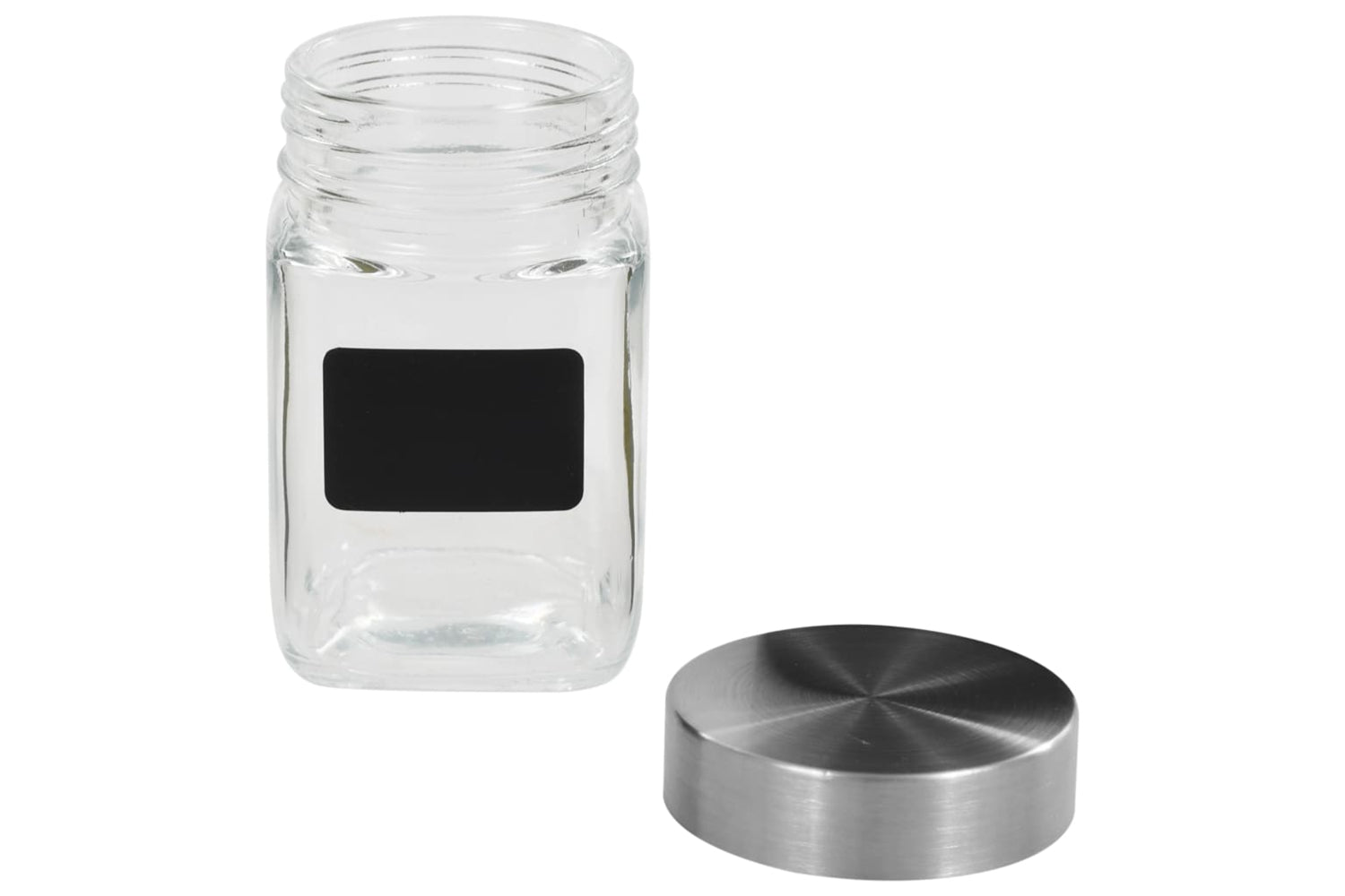 Vidaxl 50855 Storage Jars With Sticker 12 Pcs 300 Ml-3