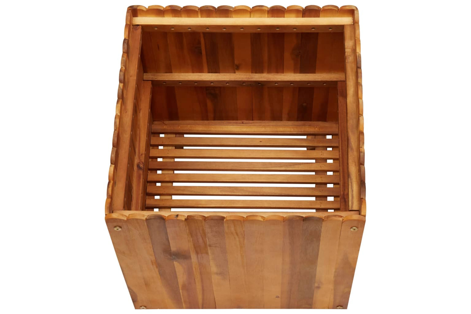 vidaXL 45927 Garden Raised Bed 50x50x50cm Solid Acacia Wood-3