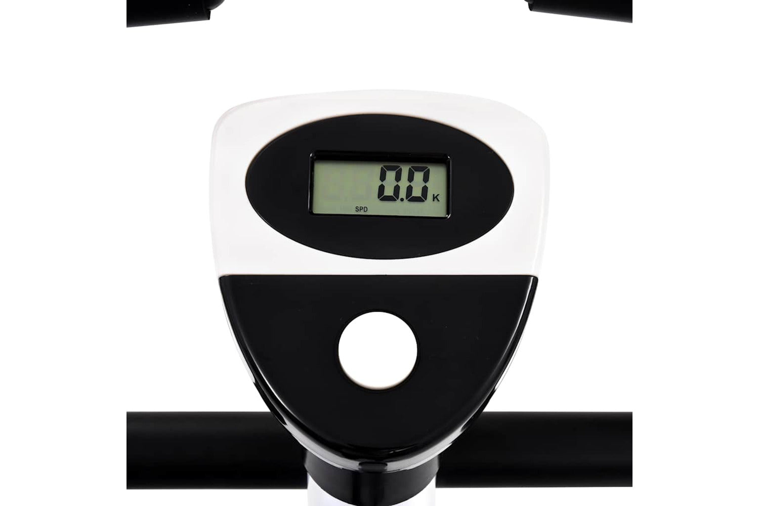 Vidaxl Exercise Bike With Belt Resistance Black-9