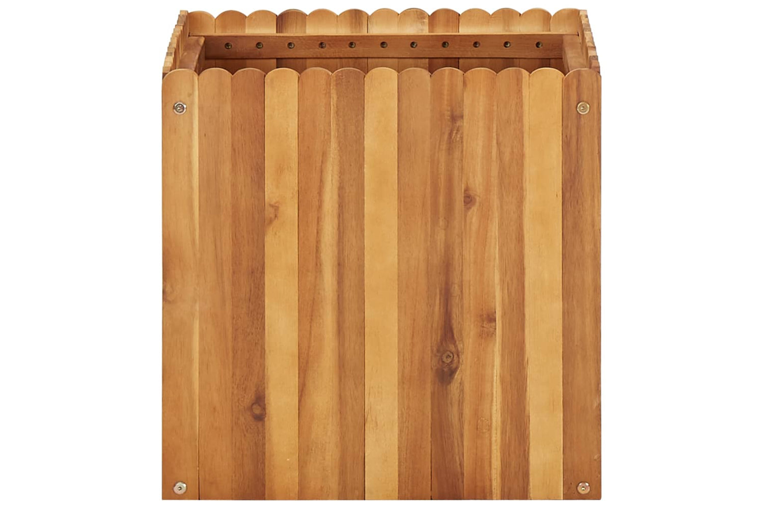 vidaXL 45927 Garden Raised Bed 50x50x50cm Solid Acacia Wood-2