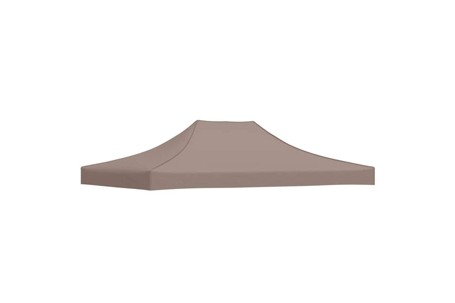 Vidaxl Party Tent Roof 4x3 M Taupe 270 G/m2-4