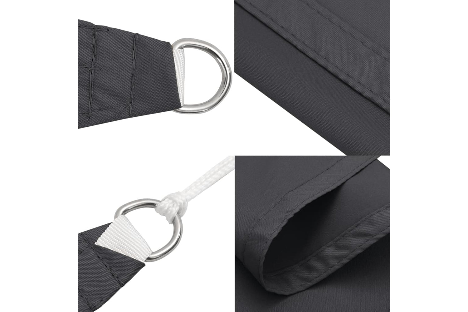Vidaxl 135098 Sunshade Sail Oxford Fabric Rectangular 2.5x4.5 M Anthracite-6