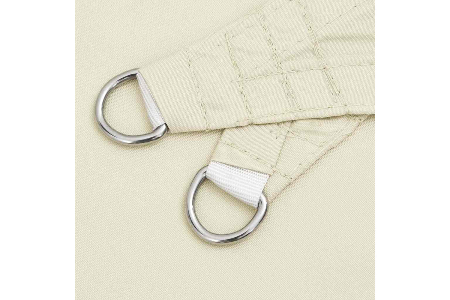Vidaxl 135192 Sunshade Sail Oxford Fabric Square 3x3 M Cream-4