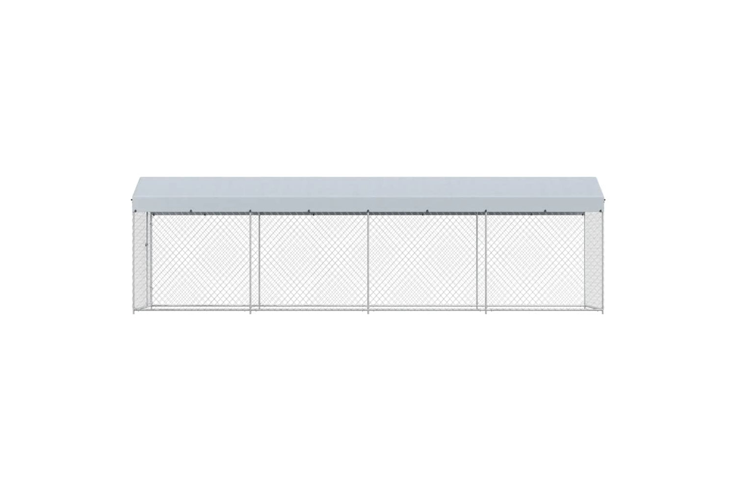 Vidaxl Outdoor Dog Kennel With Roof 760x190x225 Cm-2