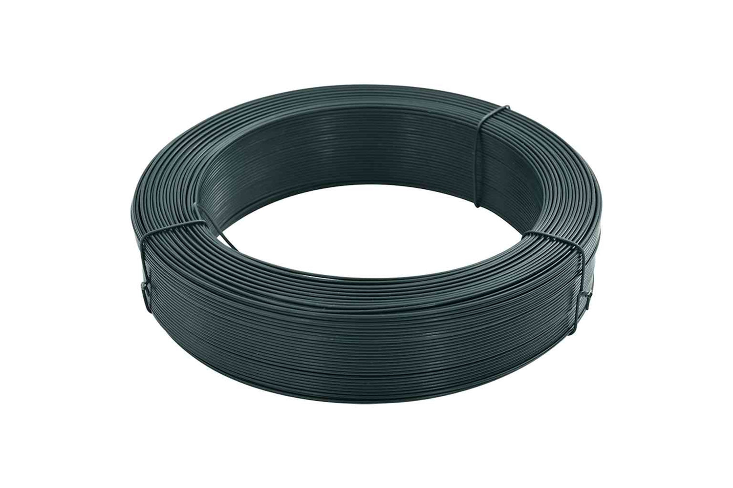 Vidaxl Fence Binding Wire 250 M 2.3/3.8 Mm Steel Blackish Green-3
