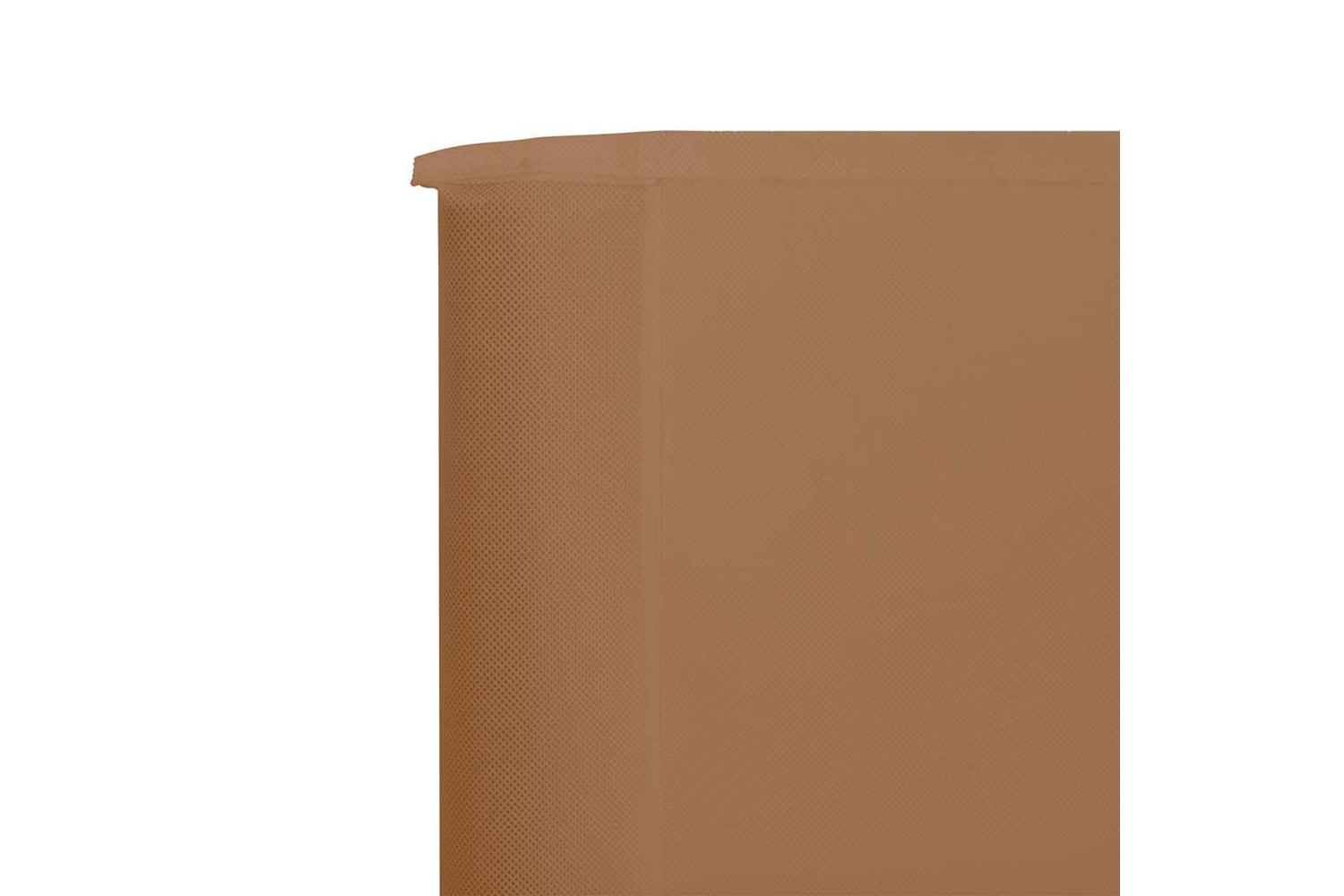 vidaXL 47143 3-panel Wind Screen Fabric 400x80cm Taupe-4
