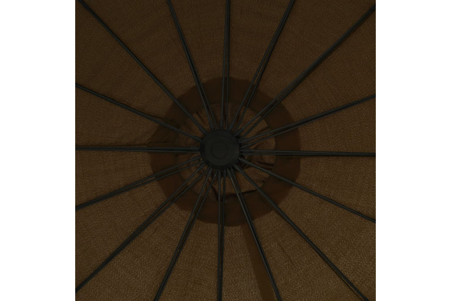 Vidaxl 47223 Hanging Parasol Taupe 3 M Aluminium Pole-8
