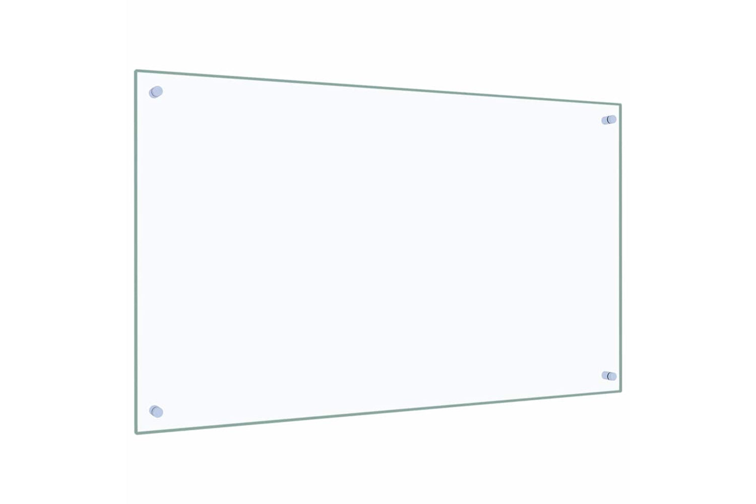 Vidaxl Kitchen Backsplash Transparent 100 X 60 Cm Tempered Glass-4