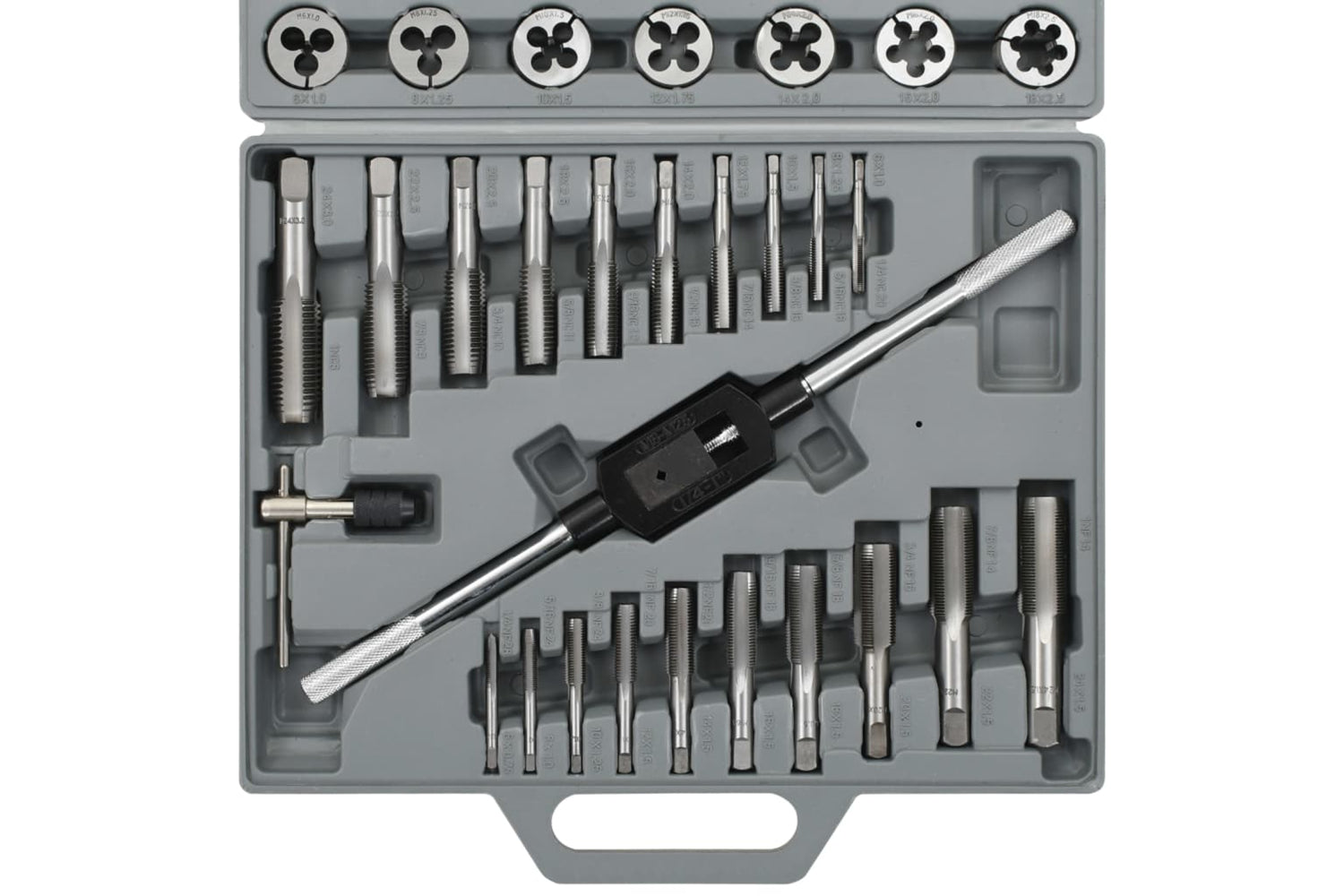 Vidaxl 210319 45 Pcs Tap And Die Set-4