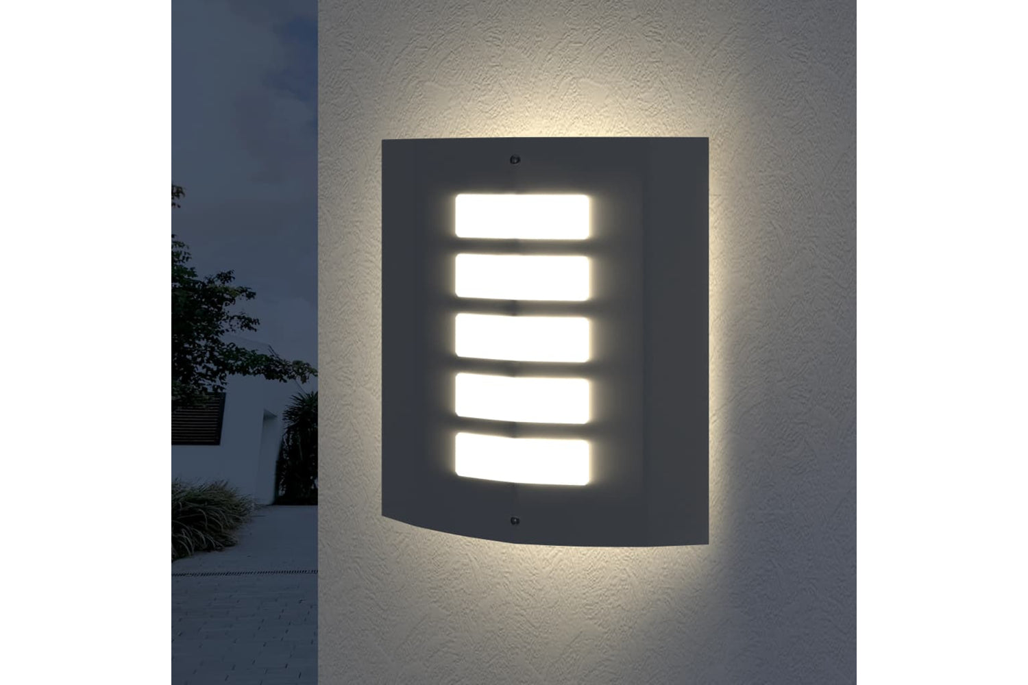 Vidaxl 40369 Wall Lamp Waterproof Stainless Steel-4