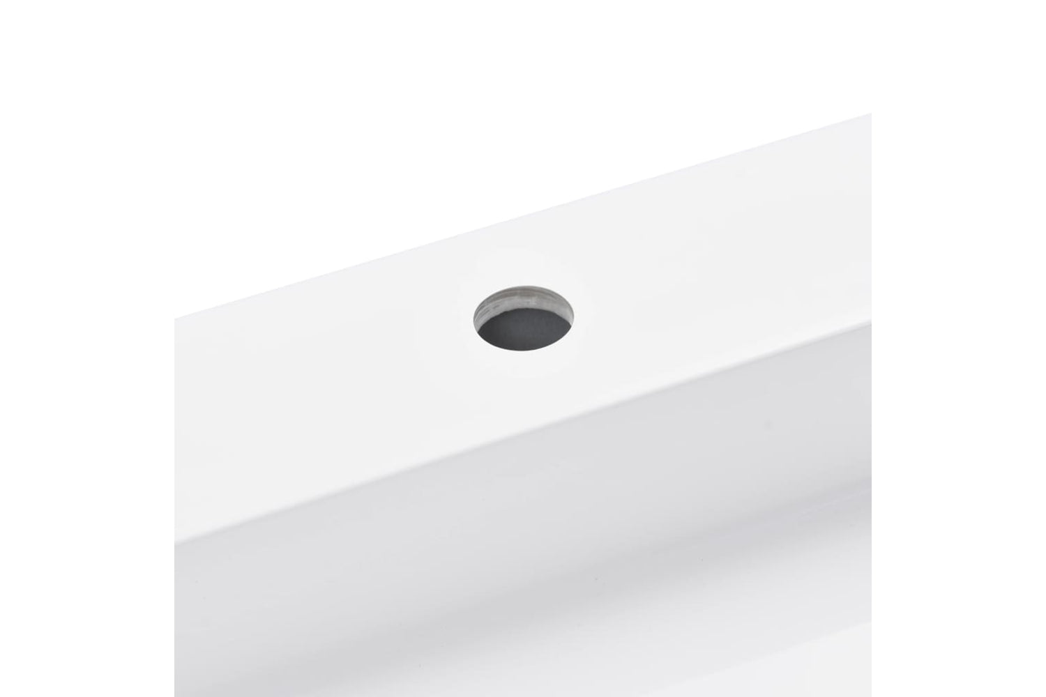 vidaXL 144068 Wash Basin Mineral Cast/marble Cast | White-8