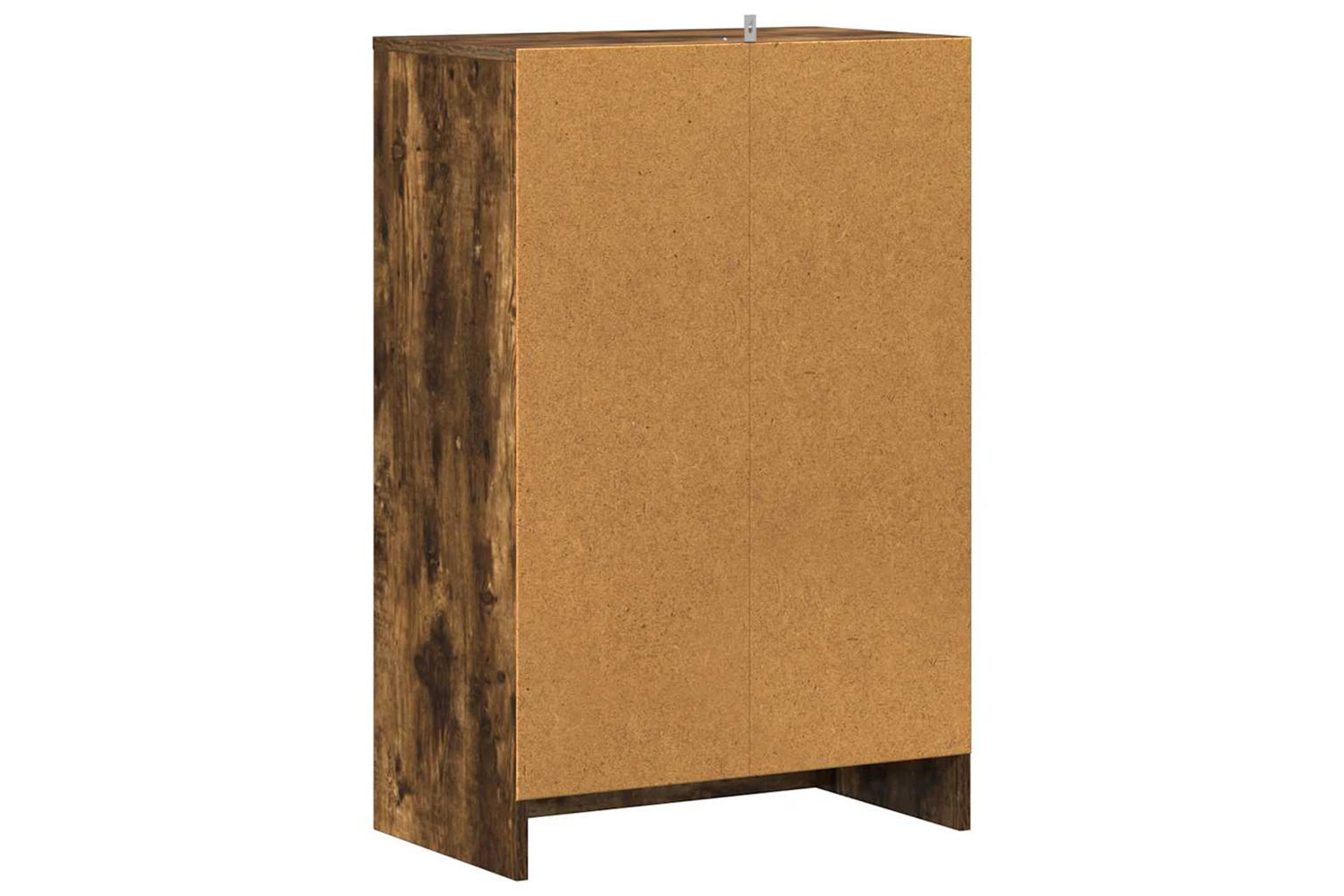 vidaXL Shoe Cabinet Smoked Oak 60x35x92cm Engineered Wood-4