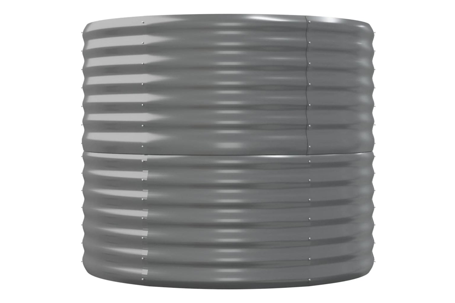 vidaXL 318949 Garden Raised Bed Powder-coated Steel 152x80x68cm Grey-3