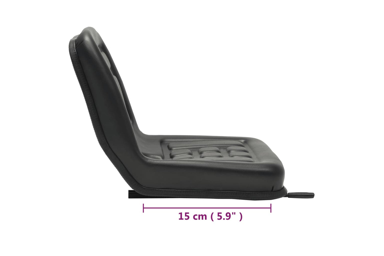 Vidaxl 142317 Universal Tractor Seat Black-9