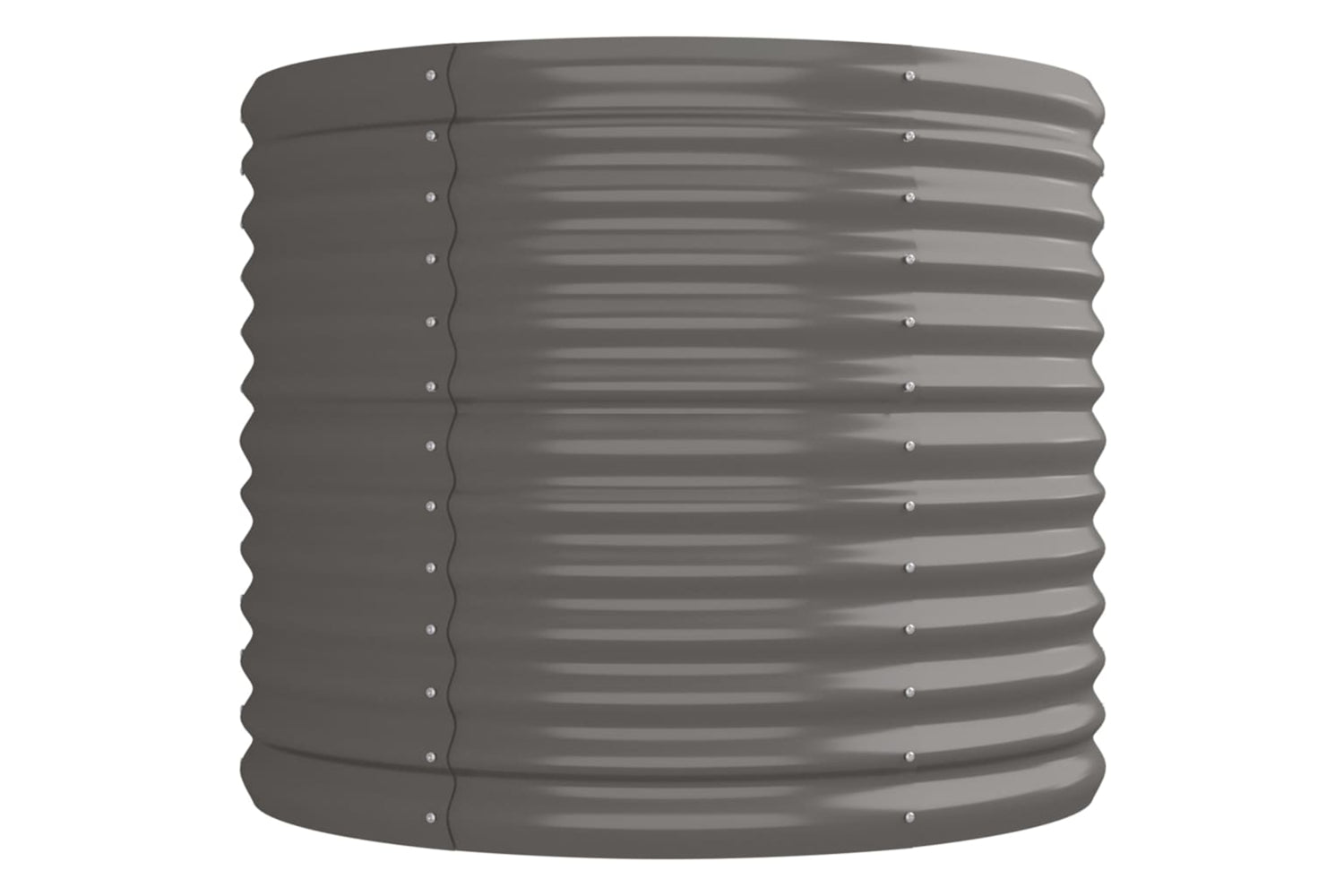 vidaXL 318954 Garden Raised Bed Powder-coated Steel 224x80x68cm Grey-3