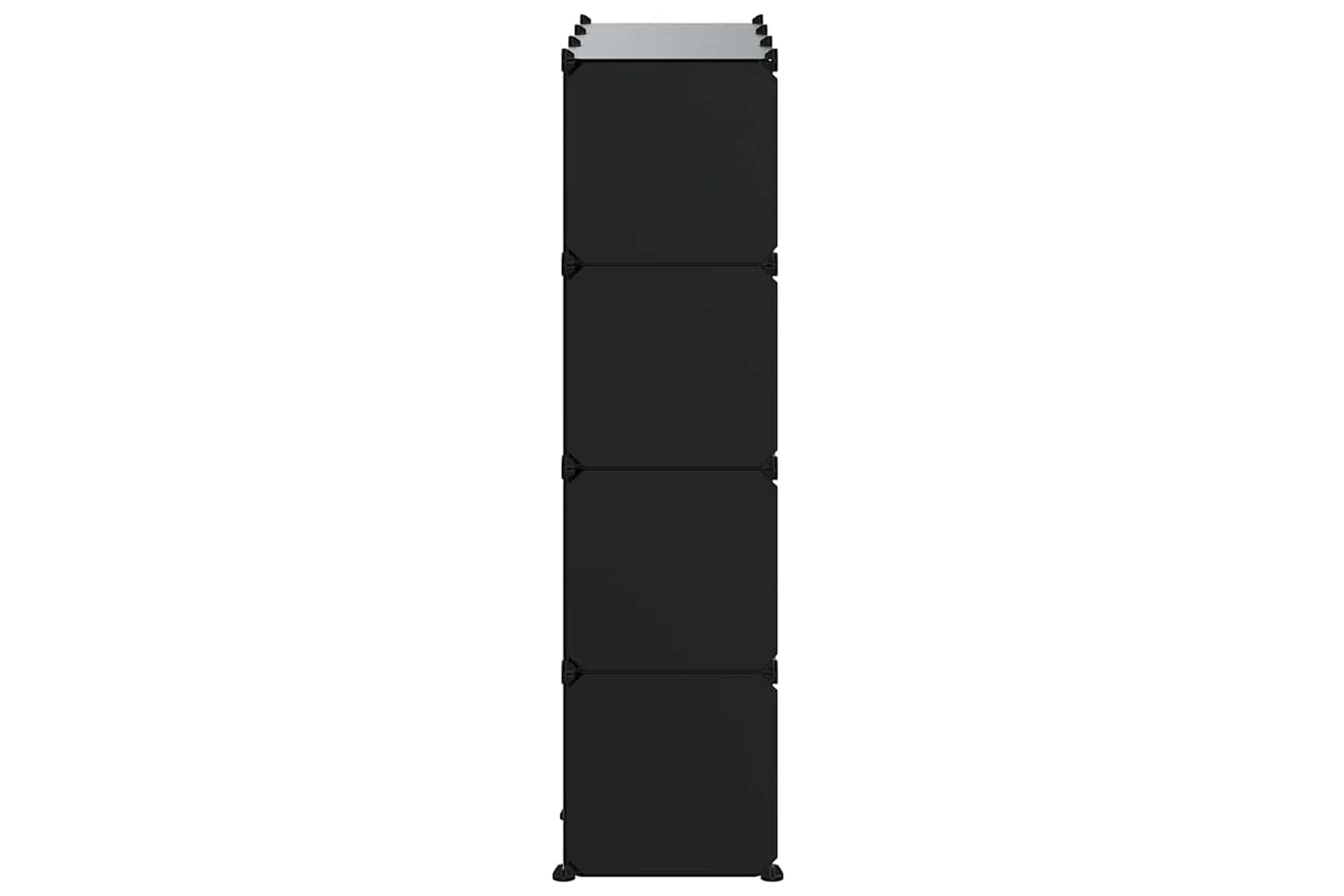 Vidaxl 340546 Storage Cube Organiser With 12 Cubes Black Pp-5