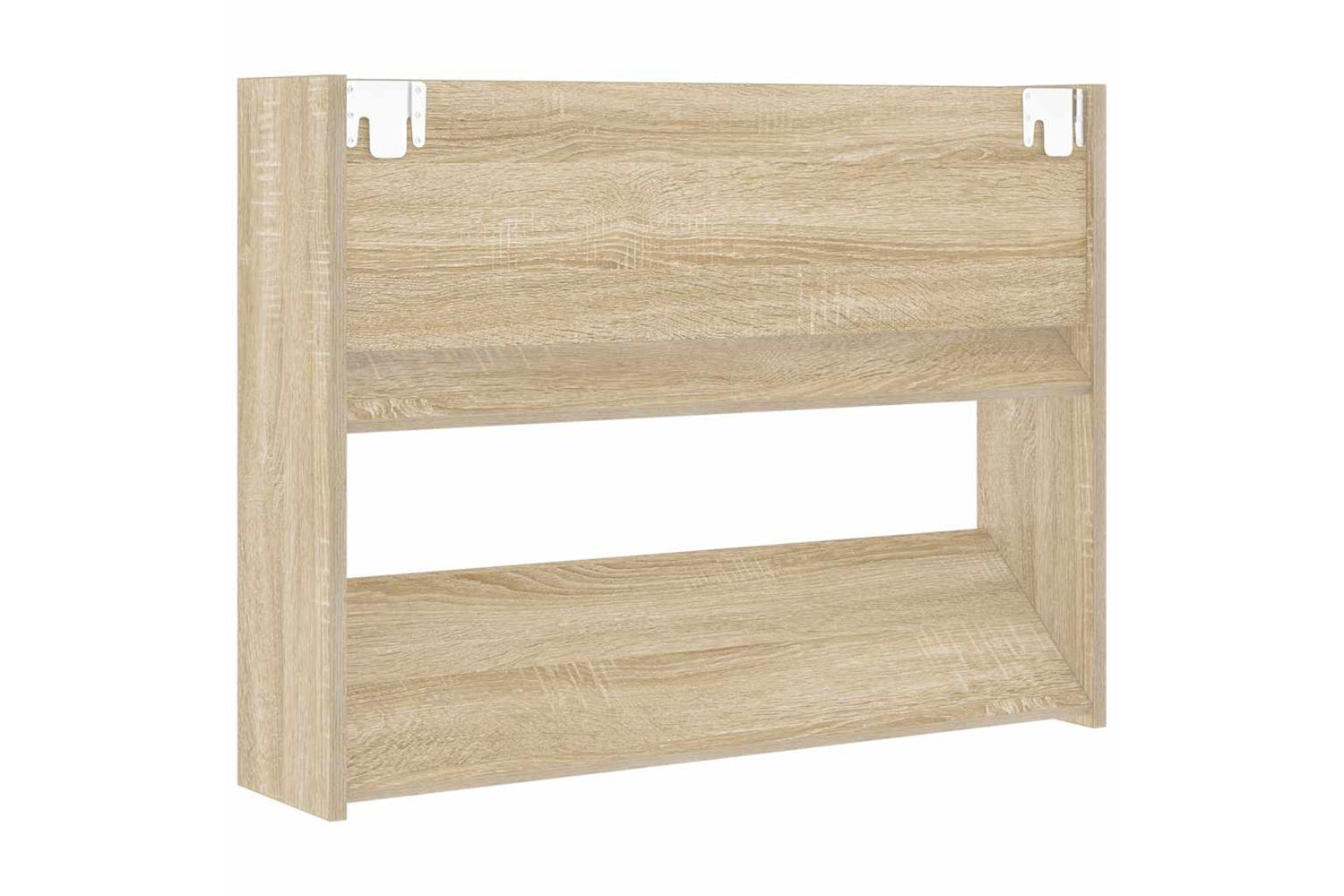vidaXL 806747 Wall Shoe Cabinet Sonoma Oak 80x18x60cm Engineered Wood-6