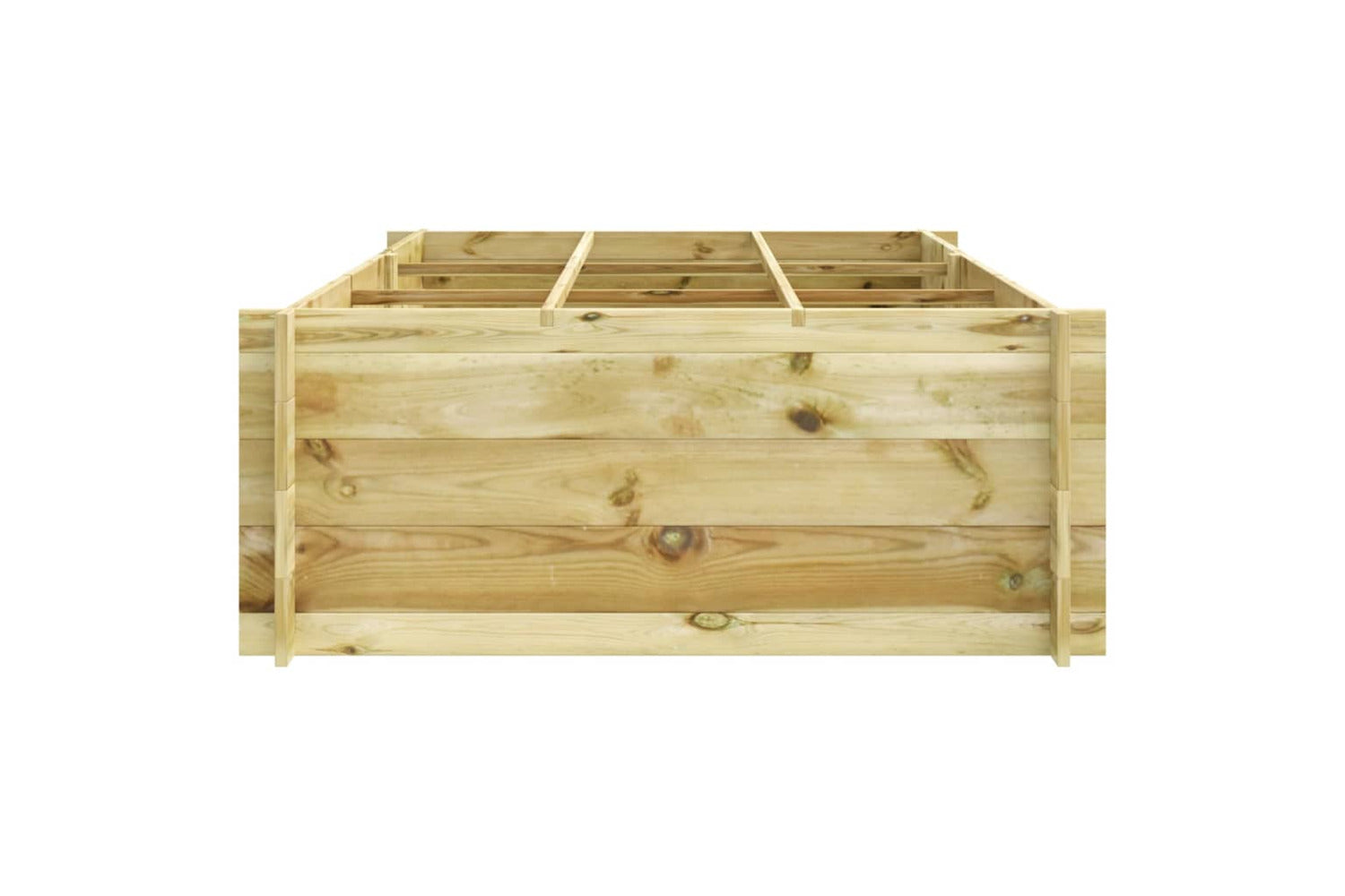 vidaXL Raised Bed 150x100x40cm Impregnated Wood-2