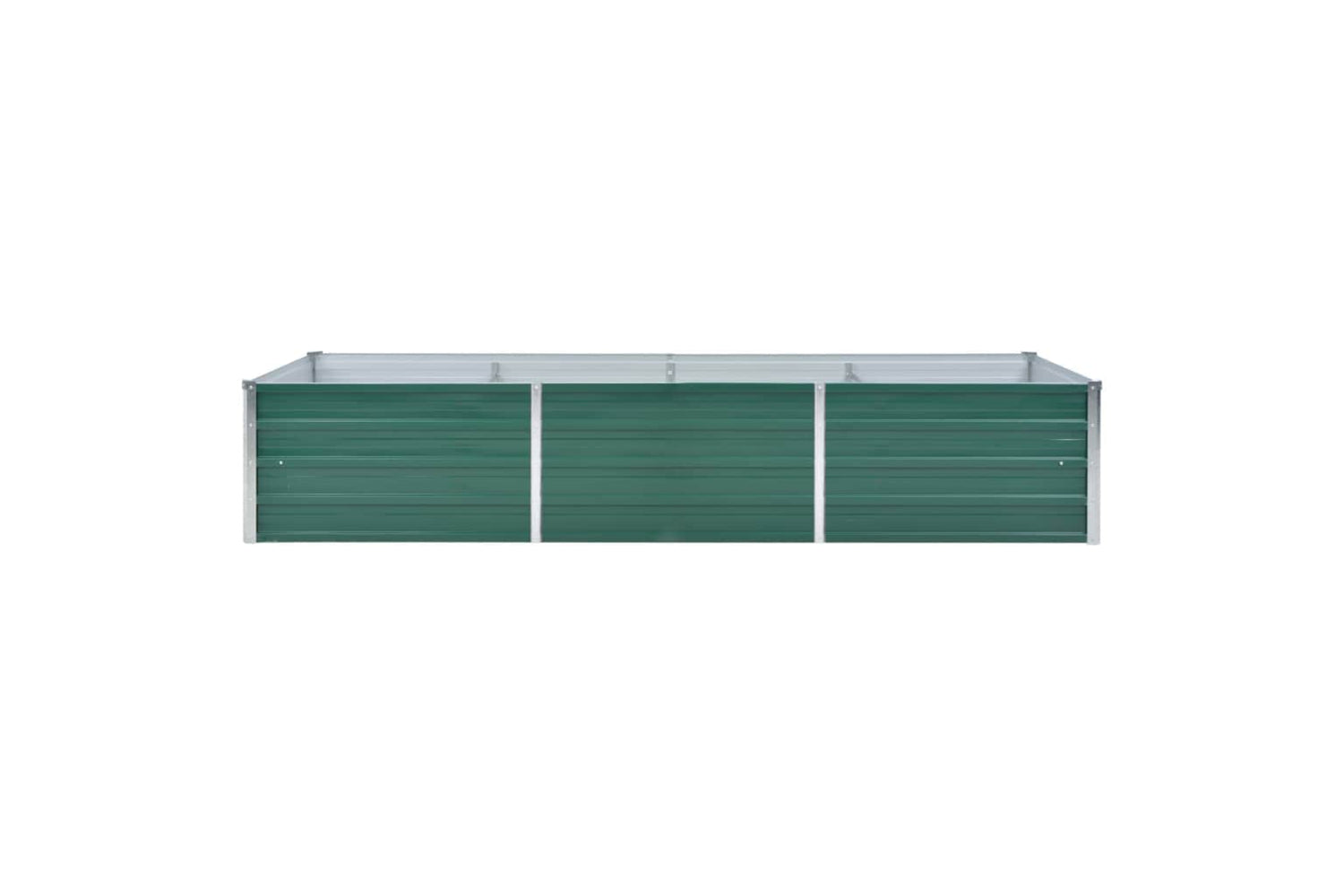 vidaXL 44843 Garden Raised Bed Galvanised Steel 240x80x45cm Green-3