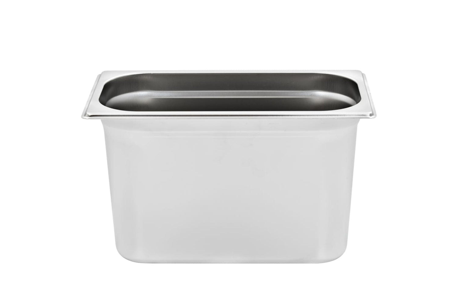 vidaXL 50897 Gastronorm Containers 4 Pcs Gn 1/3 200mm Stainless Steel-6