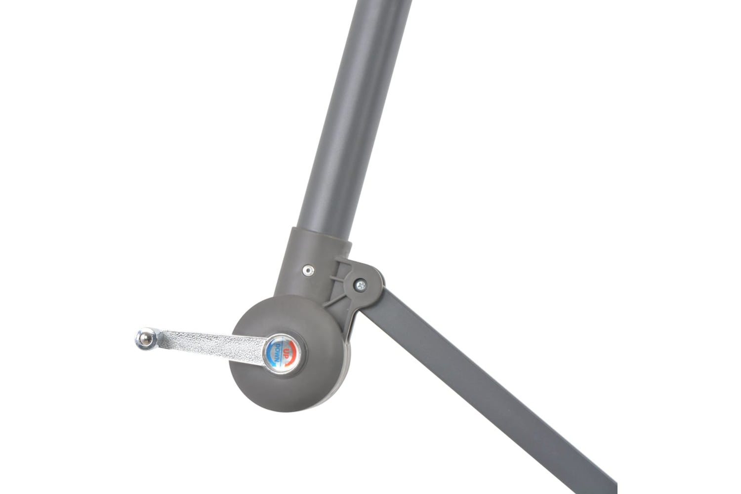 vidaXL 44509 Cantilever Umbrella With Aluminium Pole 300cm Anthracite-6