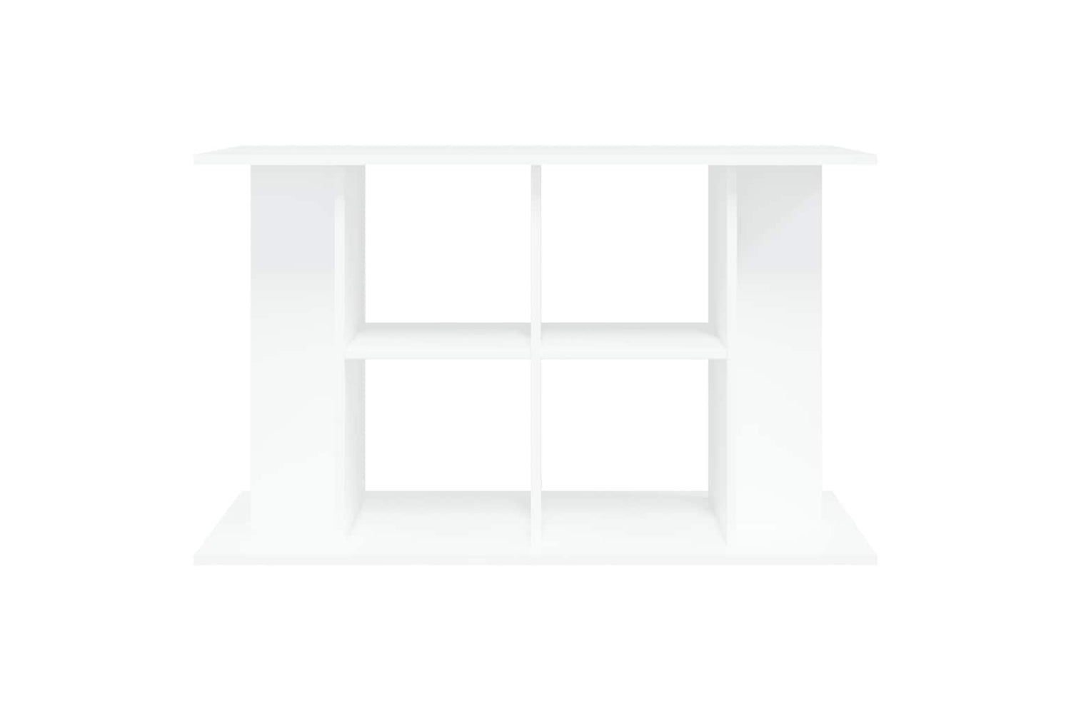 vidaXL 833583 Aquarium Stand White 100x40x60cm Engineered Wood-4