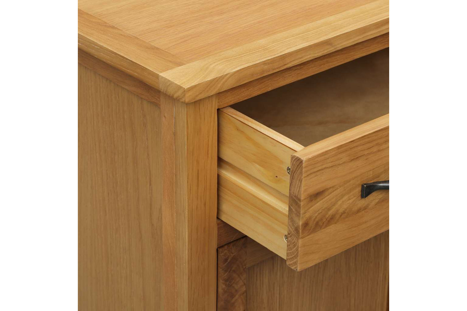 Vidaxl Shoe Cabinet 76x37x105 Cm Solid Oak Wood-6