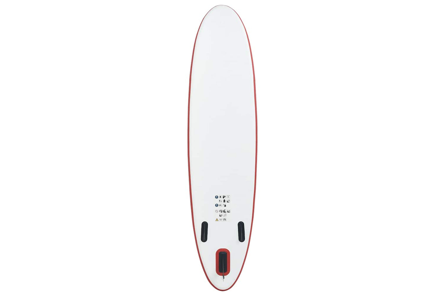 Vidaxl Inflatable Stand Up Paddleboard Set Red And White-4