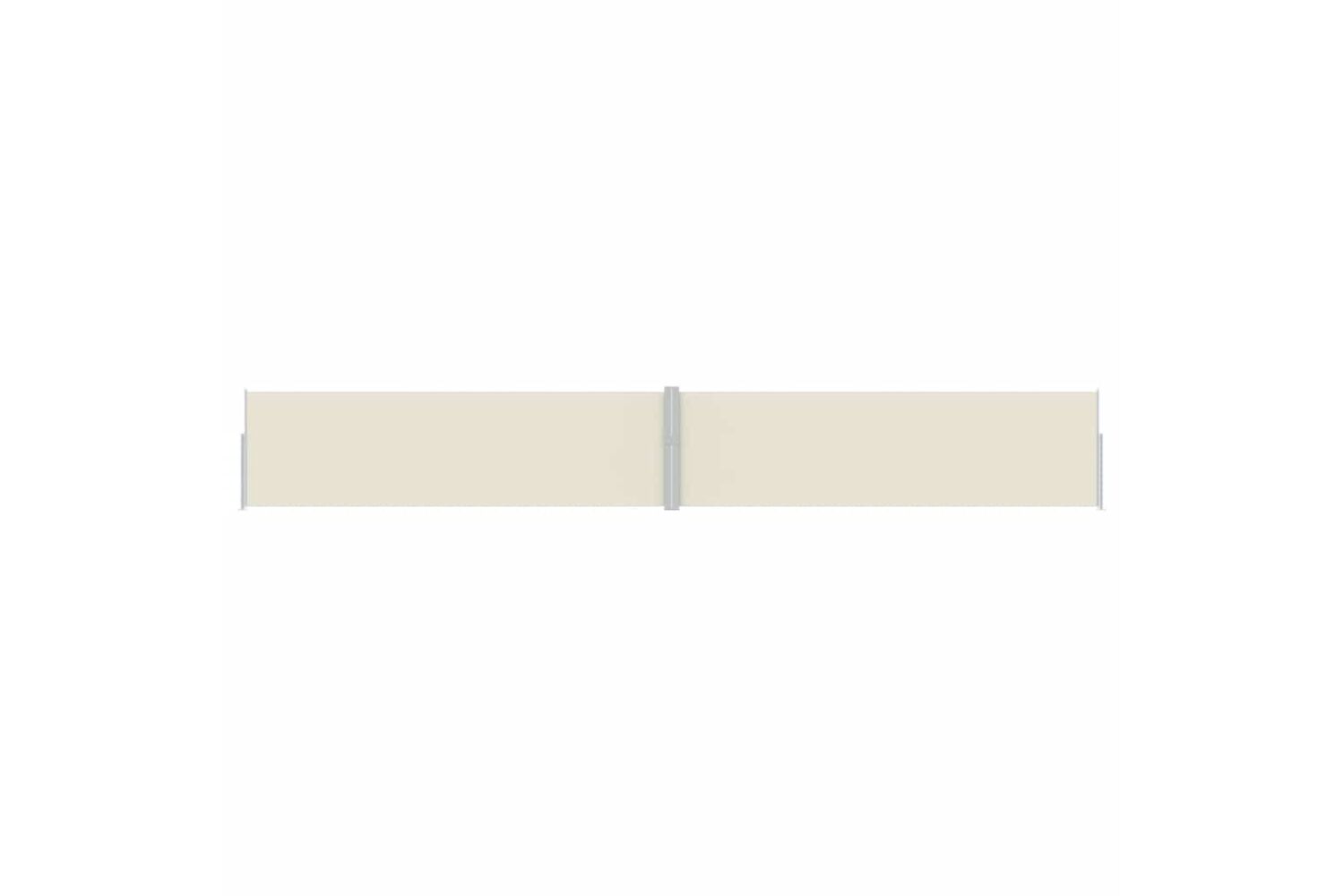 vidaXL 313394 Patio Retractable Side Awning 170x1200cm Cream-4